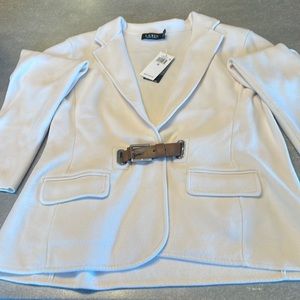 Lauren Ralph Lauren. Belted Blazer. New with Tags.